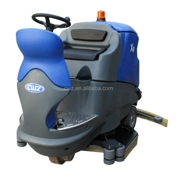 Industrial used driving type electric floor cleaner
